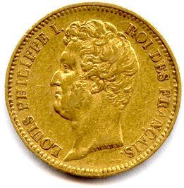 null LOUIS-PHILIPPE Ier 

9 août 1830 - 24 février 1848

20 Francs or (tête nue)...