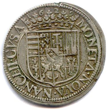null Duché de LORRAINE - CHARLES IV 1625-1634

Son buste lauré et cuirassé. 

R/....