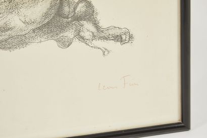 null Léonor FINI ( 1908-1996).

Sphinx 

Lithographie signée et numérotée 12/50

54.5...