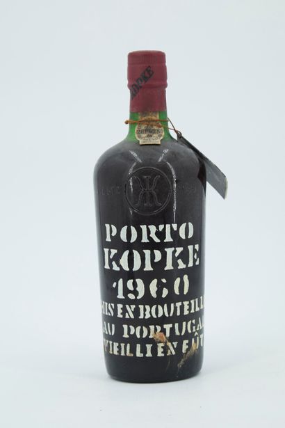 null 1 bouteille PORTO KOPKE - Type Colheita (ou récolte unique) année 1960