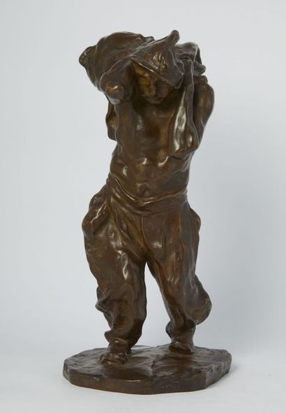 null Bernhard HOETGER (1874-1949)

Le charbonnier

Sculpture en bronze à patine brune

Signé...