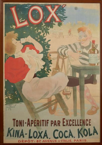 null MEUNIER Georges (1869-1942)

LOX-"TONI.APÉRITIF" .

Affiche

Vers 1895 Imprimerie...