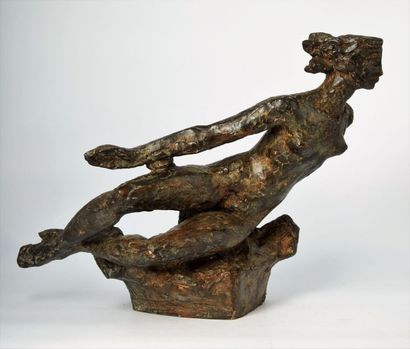 null Pierre BLANC (1902-1986)

La vague (1960)

Sculpture-Volume

Bronze, patine...