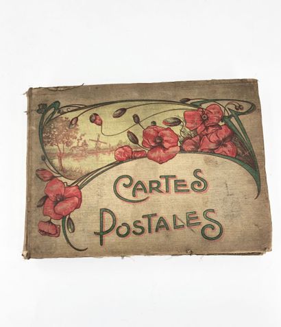null ALBUM OF POSTCARDS 

Containing about 440 postcards mainly on the city of AIRE...
