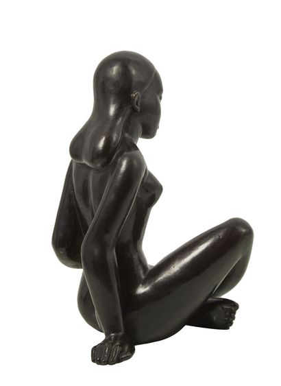null PIERRE MEAUZE (1913-1978)

Jeune Femme Polynésienne.

Sculpture en bronze à...