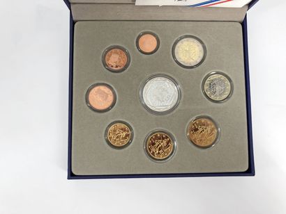 null PARIS MINT
Set of 8 boxes "Euro series of current French coins year 2007 to...