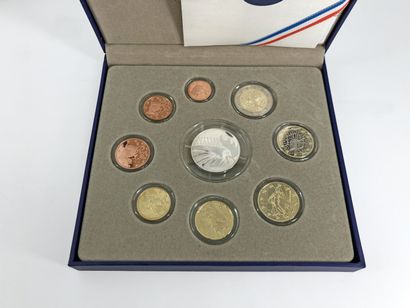 null PARIS MINT
Set of 8 boxes "Euro series of current French coins year 2007 to...