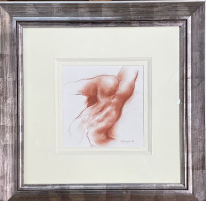 null Daniel GASSER (1948)
"Nude
1997
Sanguine on paper, framed under glass
Signed...