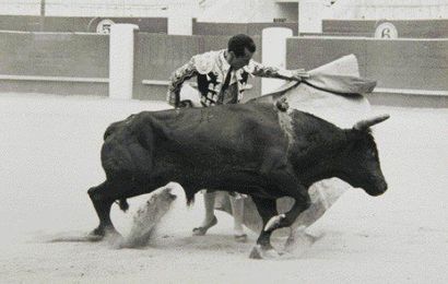 Franco CREMIGNANI Luis Miguel Dominguin dans l'arène, c.1960. 4 tirages d'époque...