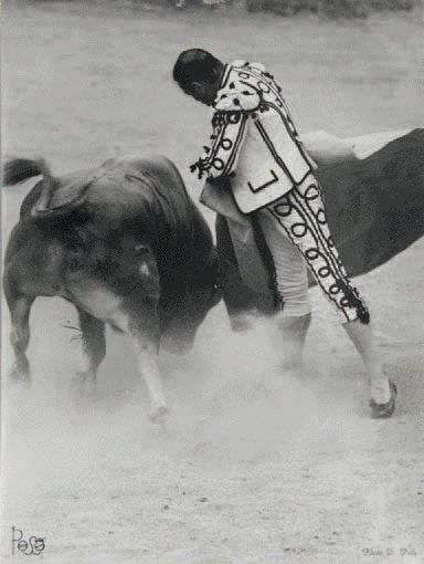 Daniel POLO Antonio Ordoñez, Corrida goyesque, Ronda 9 sept. 1980. Tirage d'époque...