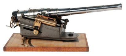 null Maquette d'un canon d'artillerie navale Modèle 1905.