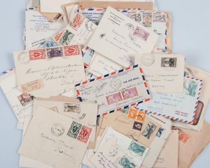 Colonies Françaises: courrier entre les années...