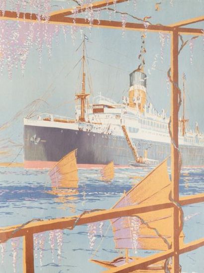 null Affiche Steam Ship&Co Ltd. 64 x 49 cm