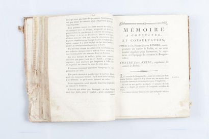 PORTALIS Jean-Etienne-Marie (1746-1807) 
CONSEIL DES PRISES, mai-août 1800



Réunion...