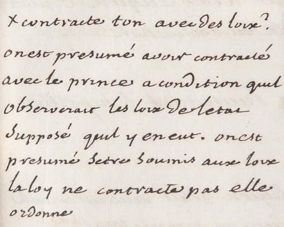 PORTALIS Jean-Etienne-Marie (1746-1807) [ VOLTAIRE (1694-1778) ] Consultations Tome...
