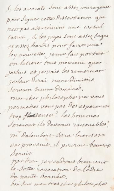 PORTALIS Jean-Etienne-Marie (1746-1807) [ VOLTAIRE (1694-1778) ] Consultations Tome...