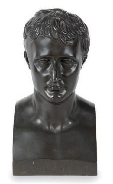 Antonio canova (1757-1822) Buste de Napoléon en Mars. Bronze. Signé. H.: 24,5 cm... Gazette Drouot