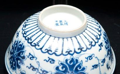 null Ensemble de porcelaine bleu blanc Chine et Vietnam, XIXème et XXème siècle....