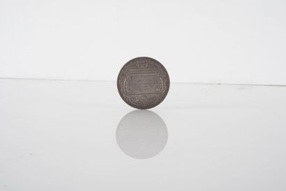 null Compagnie générale transatlantique Médaille commémorative en argent pour 25...