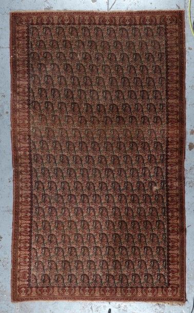 null Tapis Dorosh Nord-Est de la Perse, 19ème s. 251 x 151 cm. Etat: **