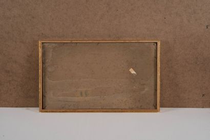 RENE SEYSSAUD (1867-1952) L'aube. Huile sur carton. Signée et datée 1898 en bas à...