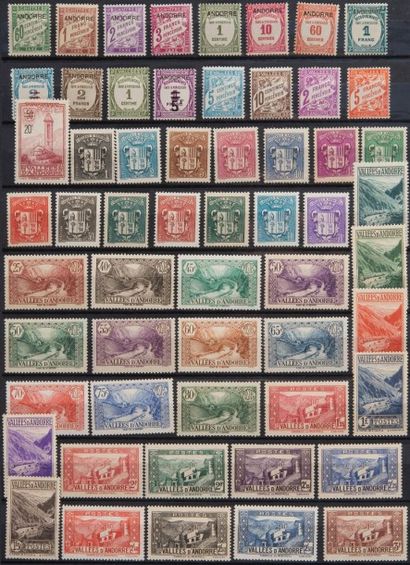 null Andorre Poste Française 1931-2015
Collection de timbres-poste neufs dont Yvert...