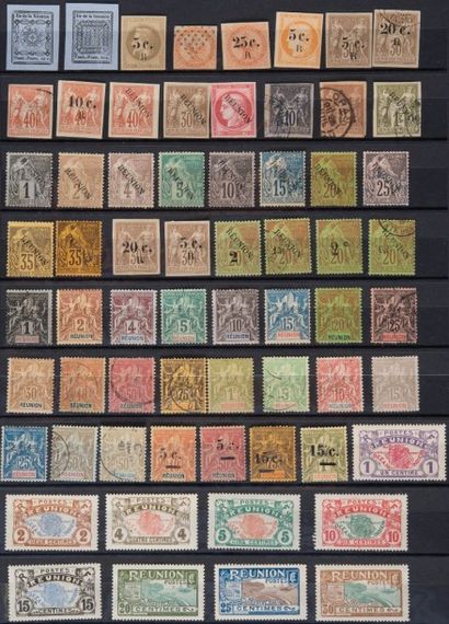 null Réunion 1885/1974 et Mayotte 1892/2011
Collection de timbres-poste oblitérés...