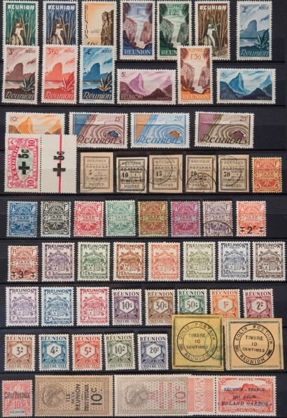 null Réunion 1885/1974 et Mayotte 1892/2011
Collection de timbres-poste oblitérés...