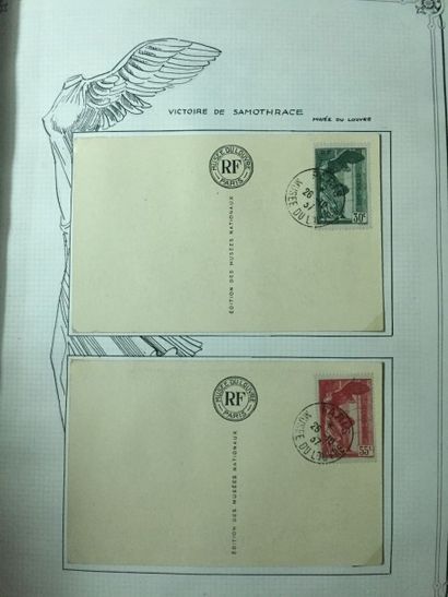 null France collection
Timbres-poste neufs et oblitérés jusqu'à 1980 dans 2 classeurs
Yvert...