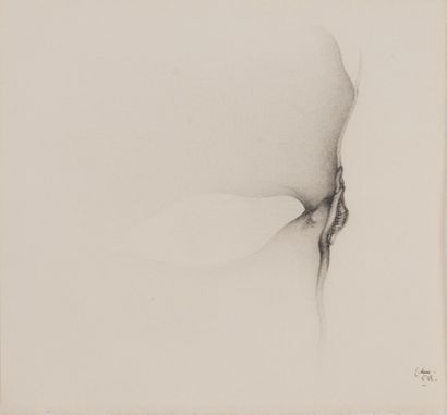 FRED DEUX (FRA/1924-2015) Prélude 11, 1978

Graphite sur papier

17 x 17,5 cm

Signé...