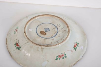 null Grande coupe circulaire à bord contourné

Chine, période Kangxi (1662-1722)?

A...