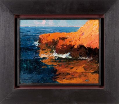 null Ange Jacques SUPPARO (1870-1948)

Paysage aux roches rouges.

Huile sur toile.

Signée...