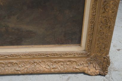 null Raphaël Luc PONSON (1835-1904)

Paysage de Provence.

Huile sur toile.

Signée...