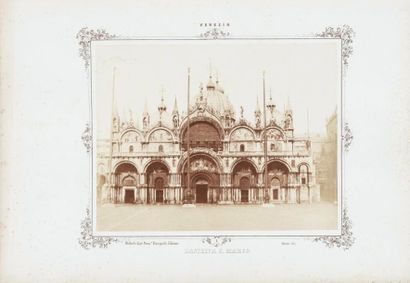 null Michèle KIER PREM (XIXe)

Venise. 1855-1856

9 tirages albuminés montés sur...