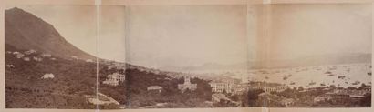 null ANONYME

Vue de la baie de Hong-Kong. c.1885

Epreuves albuminées collées sur...
