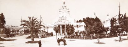- Jean GILETTA (1856-1933) Panorama du Ministère des colonies et des beaux-arts à...