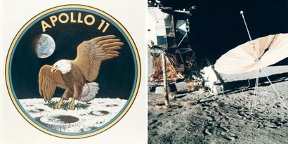 null NASA Apollo XI, Apollo XII, Apollo XII, 1967-1970. Vingt et un tirages chromogéniques...