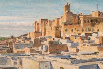 null Jean Ce?lestin Tancre?de BASTET (1858-1942)

Panorama sur la ville de Sousse.

Huile...