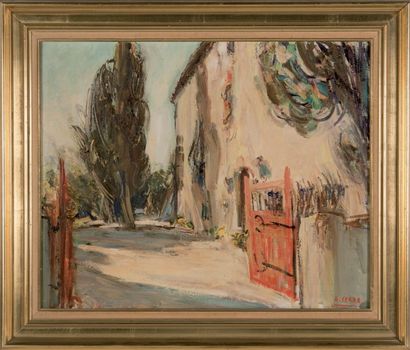 null Antoine SERRA (1908-1995)

Paysage.

Huile sur toile.

Signée en bas à droite.

60...