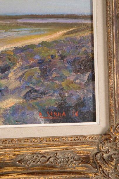 null Antoine SERRA (1908-1995)

Paysage. 1956.

Huile sur toile.

Signée et datée...