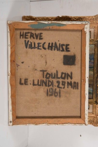 null Hervé VILLECHAIZE (1943-1993)

Route vers Toulon.

Huile sur toile.

Signée...