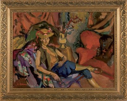 null Pierre CORNU (1895-1996)

Femme assise.

Huile sur toile.

Signée en bas à gauche.

46...