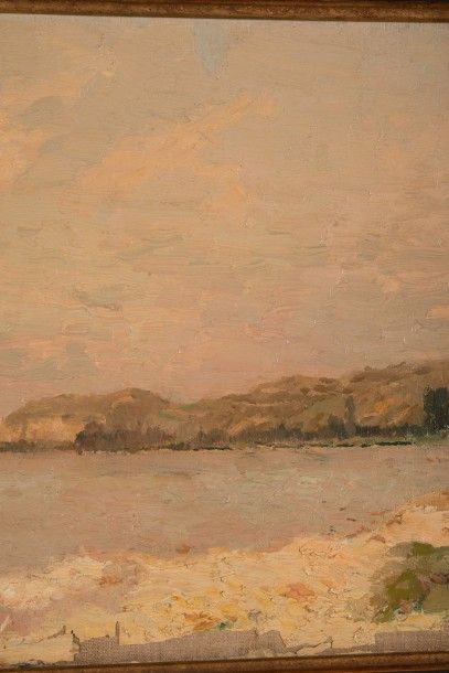 null Alfred CASILE (1848-1909)

Bord de Durance.

Huile sur toile. (manques)

Signée...