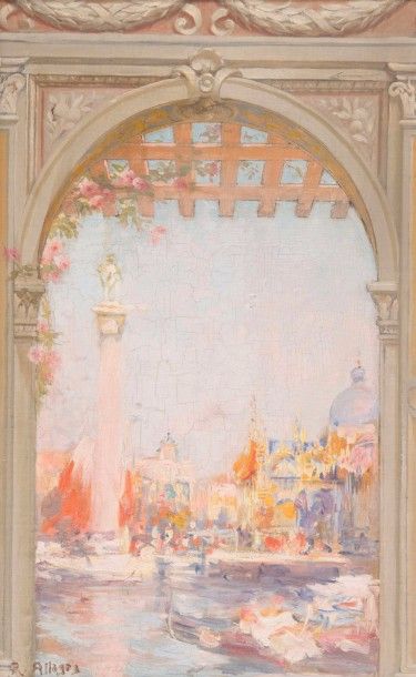 null Raymond ALLEGRE (1857-1933)

Venise.

Huile sur panneau.

Signée en bas à gauche.

50...