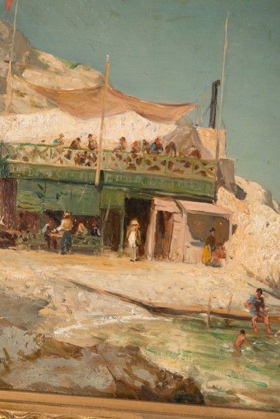 null Joseph ODDE (XIX-XX)

Le port de Cassis.

Huile sur toile.

Signée en bas à...