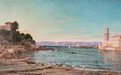null Paul Alphonse MARSAC (1865-?)

L’entrée du port de Marseille. 1918.

Huile sur...
