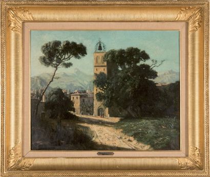 null Paul Camille GUIGOU (1834-1871)

Eglise en Provence.

Huile sur toile.

60 x...