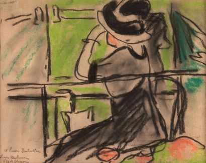 null Louis Mathieu VERDILHAN (1875-1928)

Femme au banc.

Pastel.

Signé en bas à...