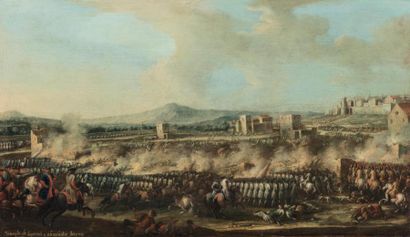 null Charles PARROCEL

(Paris 1688 - 1752)

La bataille de Bitonto à Naples

Le siège...
