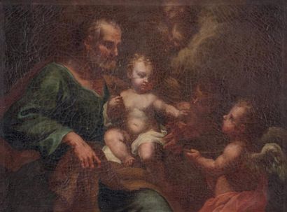 null Ecole PROVENCALE du début du XVIIIe siècle

Saint Joseph et l’Enfant Jésus servis...